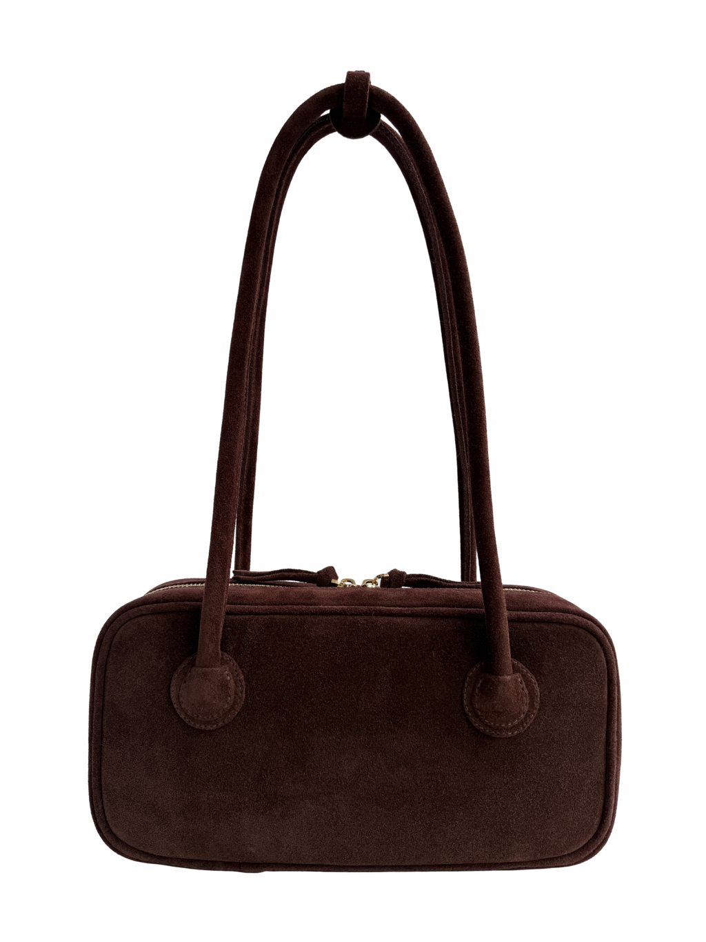 LENA BAUL BAG SUEDE CHOCOLATE