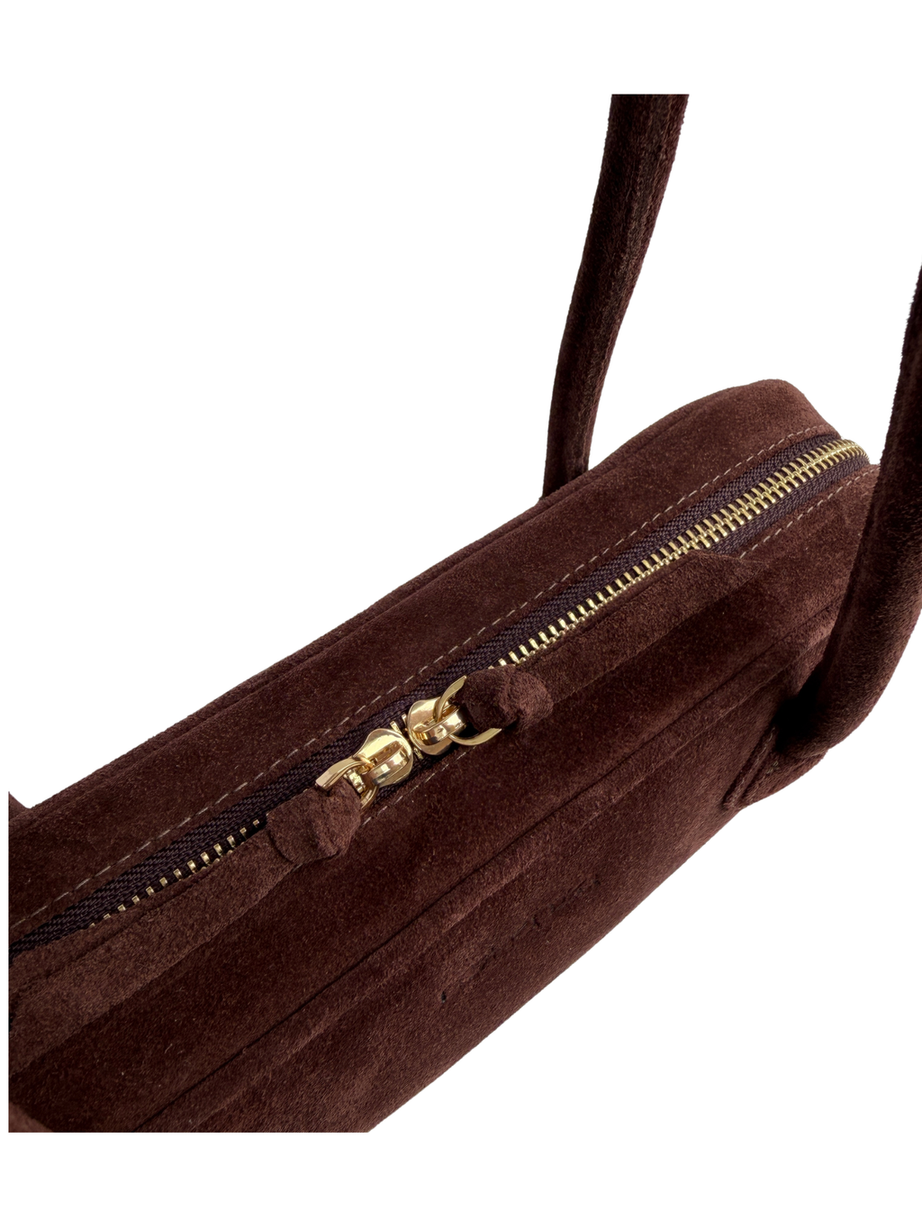 LENA BAUL BAG SUEDE CHOCOLATE