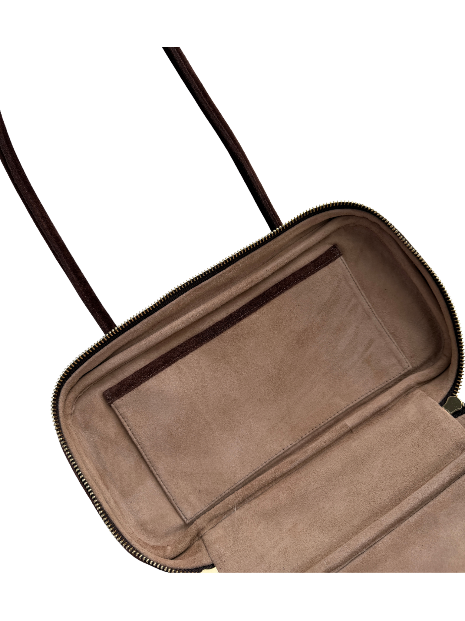 LENA BAUL BAG SUEDE CHOCOLATE