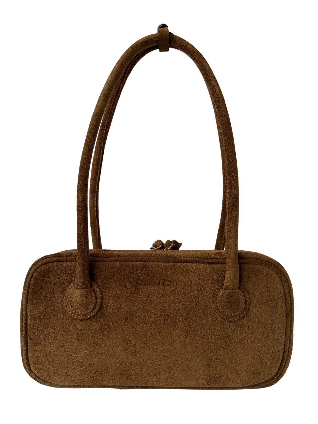 LENA BAUL BAG SUEDE CAPUCCINO