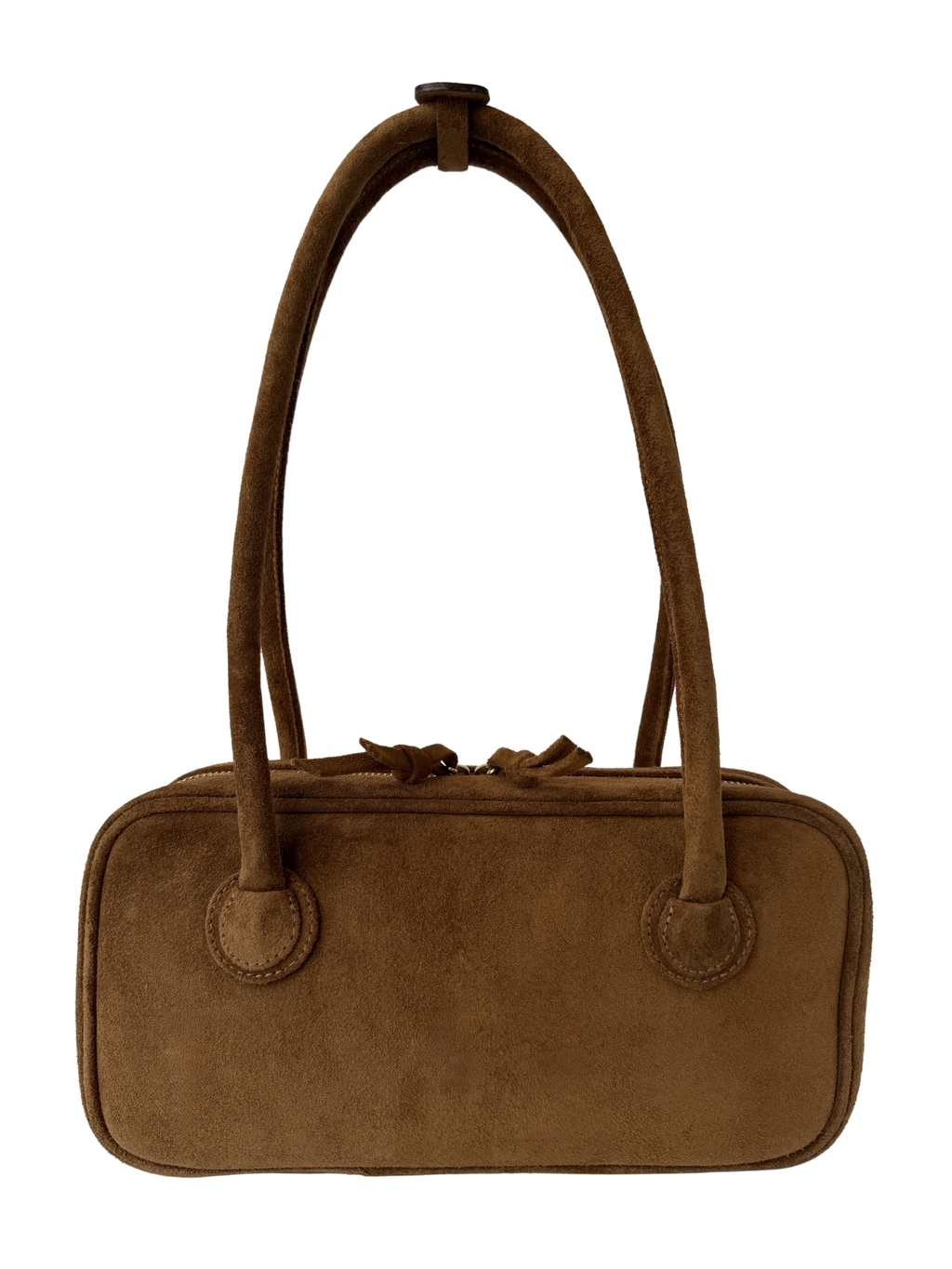 LENA BAUL BAG SUEDE CAPUCCINO