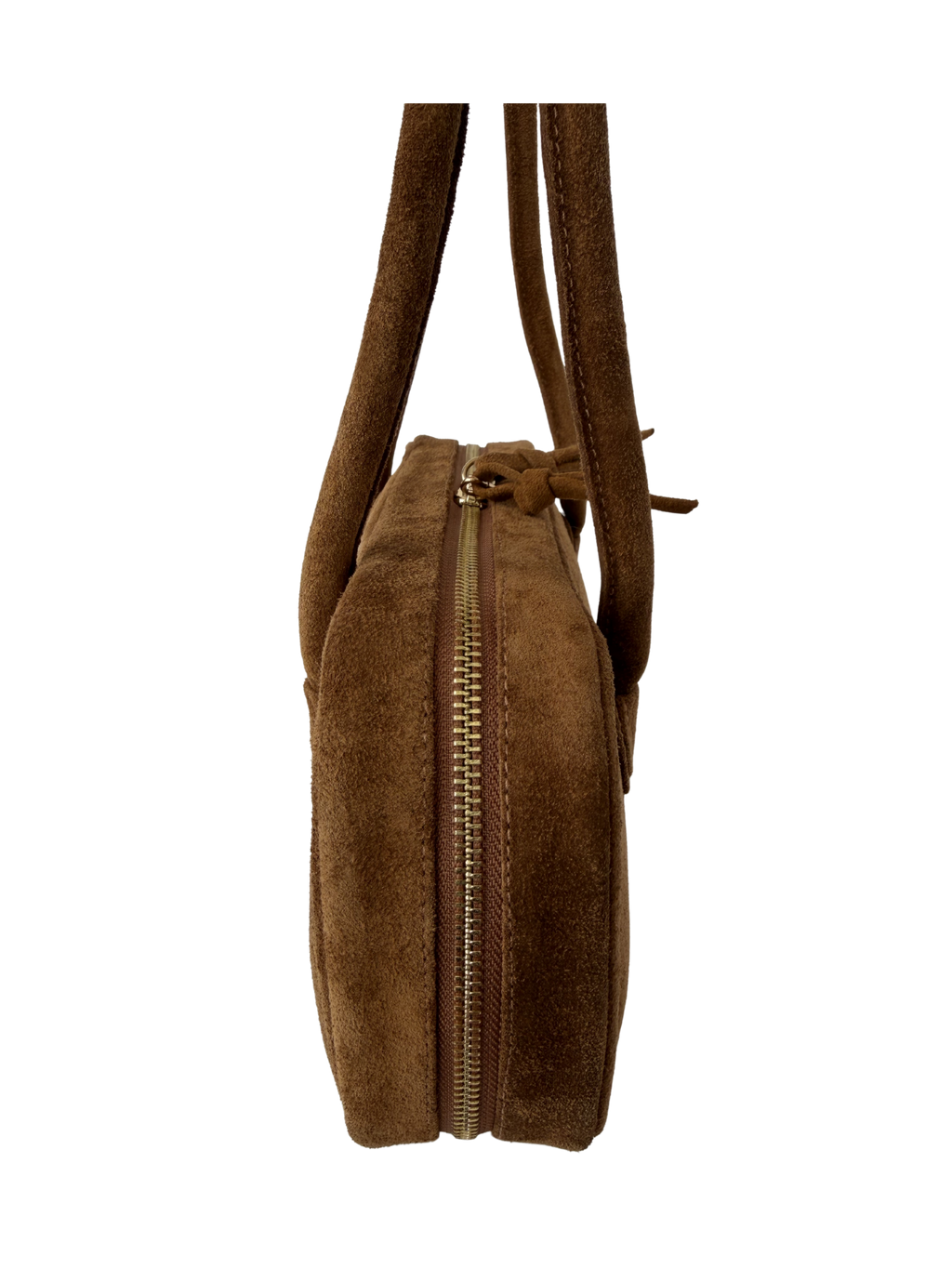 LENA BAUL BAG SUEDE CAPUCCINO