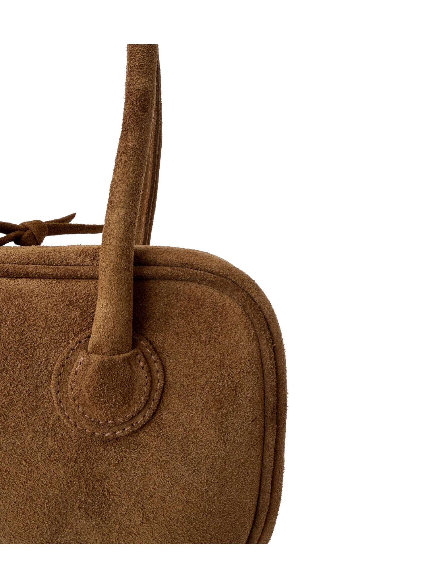 LENA BAUL BAG SUEDE CAPUCCINO