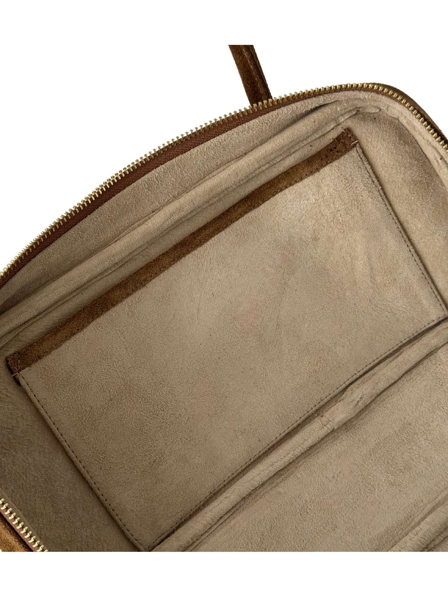 LENA BAUL BAG SUEDE CAPUCCINO