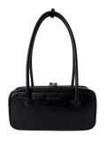 LENA BAUL BAG CROCO NEGRO