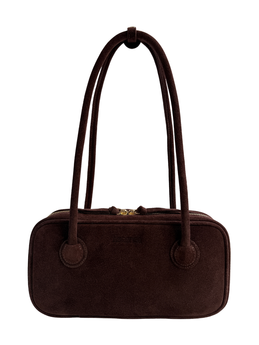 LENA BAUL BAG SUEDE CHOCOLATE